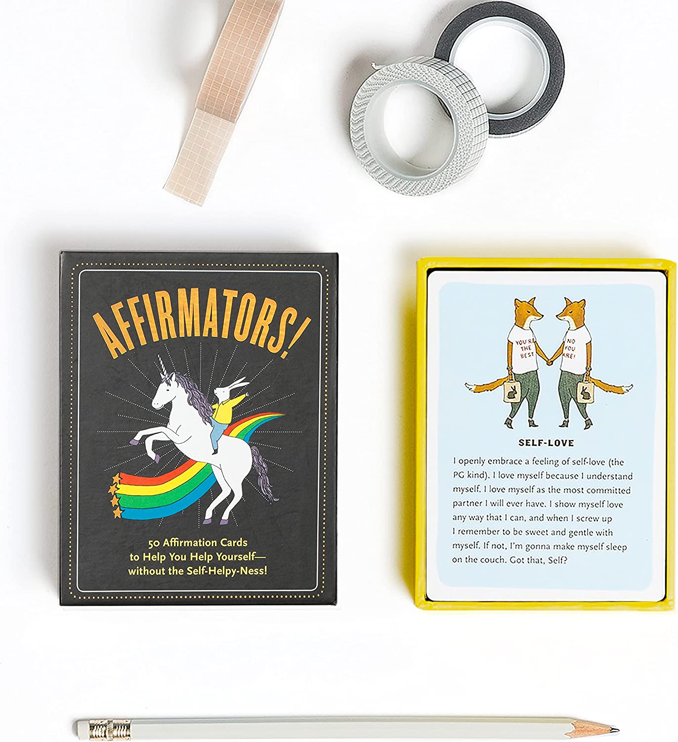Affirmators! Original: 50 Affirmation Cards Deck Affirmators Original Cards to Help You Help Yourself without The Self-Helpy-Ness (50 Cards) - Image 6